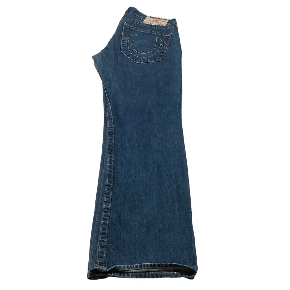 TRUE RELIGION WORLD TOUR‎ Vintage Bobby Straight Jeans - Size 36x33